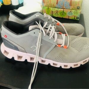 On Running Gray Athletic Shoes